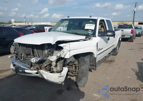 2005 GMC Sierra 2500Hd Slt из США, поврежденный, VIN 1GTHK23295F891111